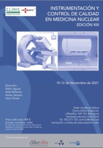 XIII Curso de Instrumentación y Control de Calidad en Medicina Nuclear