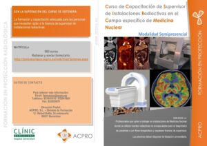 Curso SEMIPRESENCIAL de supervisores de medicina nuclear | ENE-MAR 2024