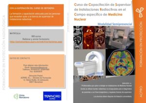 Curso SEMIPRESENCIAL de capacitación de supervisores de medicina nuclear | MAR-MAY 2024